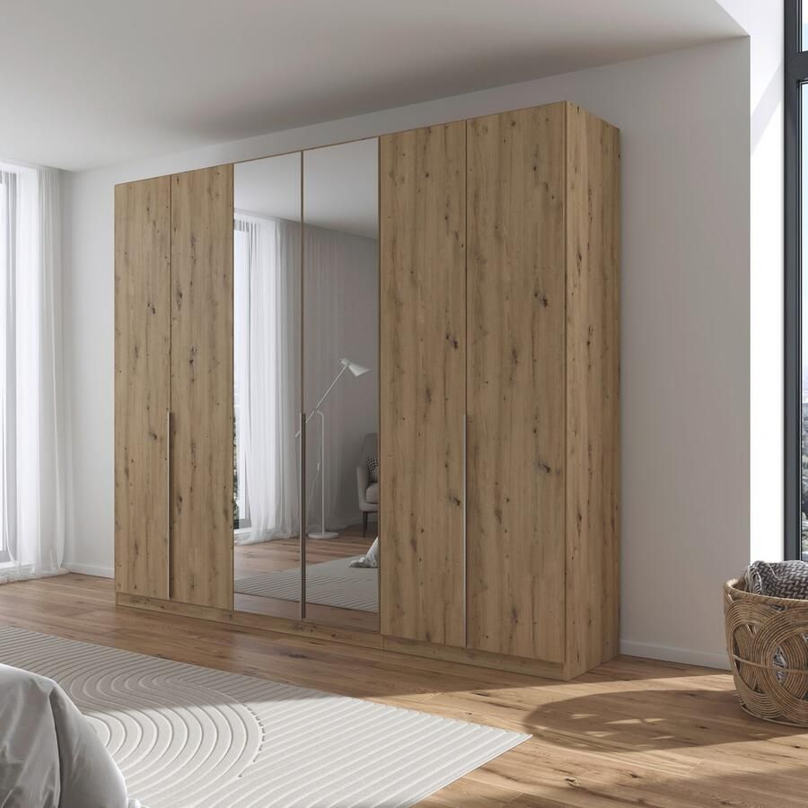 Rauch Draaideurkast Kledingkast kast garderobe AGORDO met decor- of hoogglansfront doordachte binnenuitrusting in 7 breedtes en 2 hoogtes made in germany - Foto 3