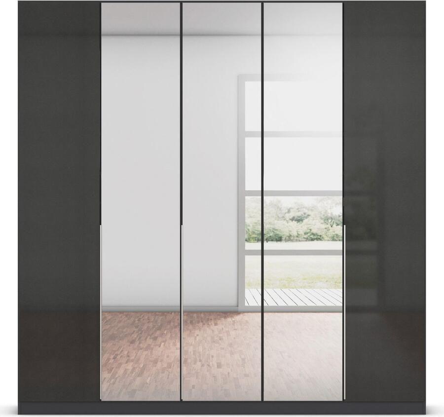 Rauch Draaideurkast Kledingkast kast garderobe AGORDO met decor- of hoogglansfront doordachte binnenuitrusting in 7 breedtes en 2 hoogtes made in germany - Foto 13
