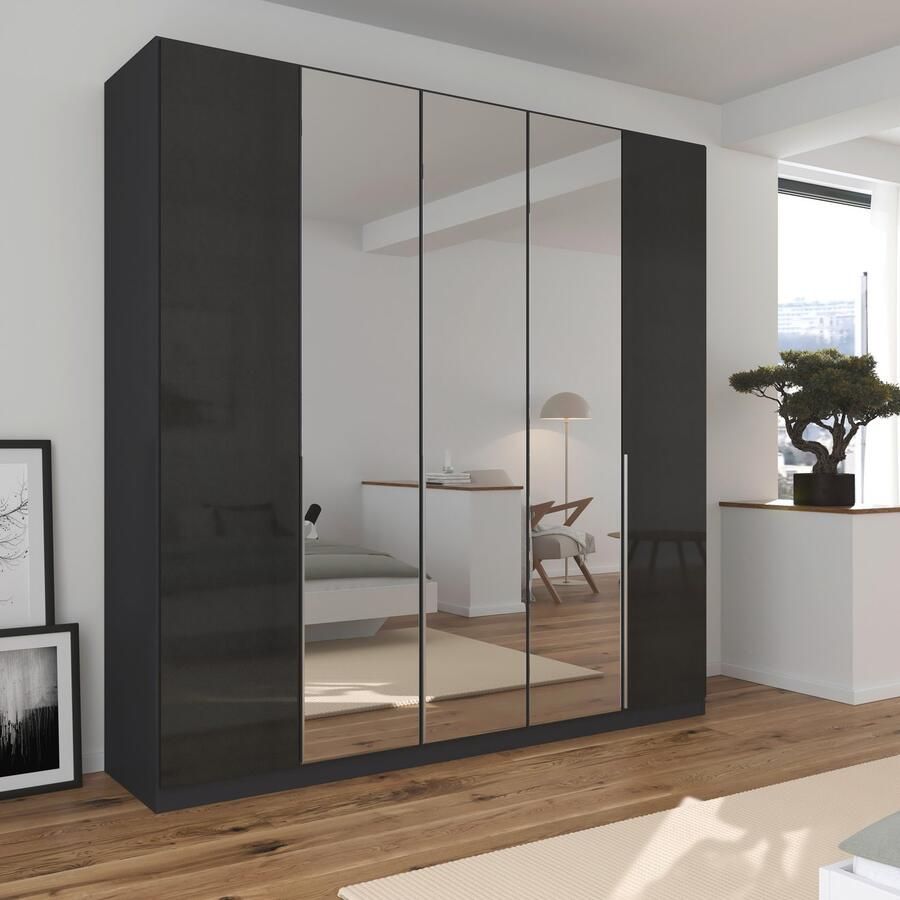 Rauch Draaideurkast Kledingkast kast garderobe AGORDO met decor- of hoogglansfront doordachte binnenuitrusting in 7 breedtes en 2 hoogtes made in germany - Foto 2