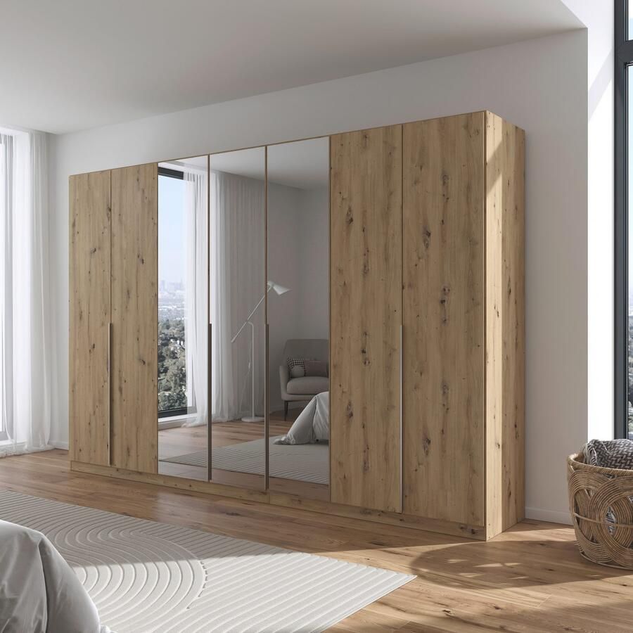 Rauch Draaideurkast Kledingkast kast garderobe AGORDO met decor- of hoogglansfront doordachte binnenuitrusting in 7 breedtes en 2 hoogtes made in germany - Foto 3