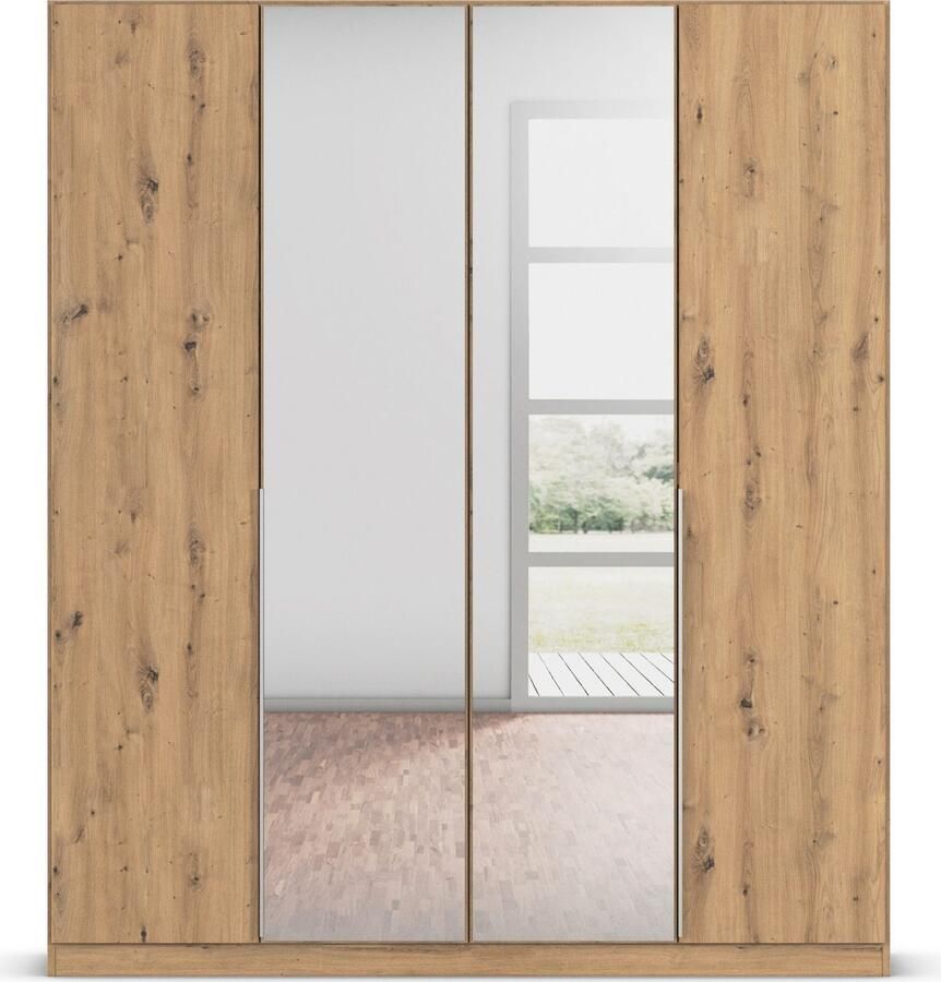 Rauch Draaideurkast Kledingkast kast garderobe AGORDO met decor- of hoogglansfront doordachte binnenuitrusting in 7 breedtes en 2 hoogtes made in germany - Foto 13