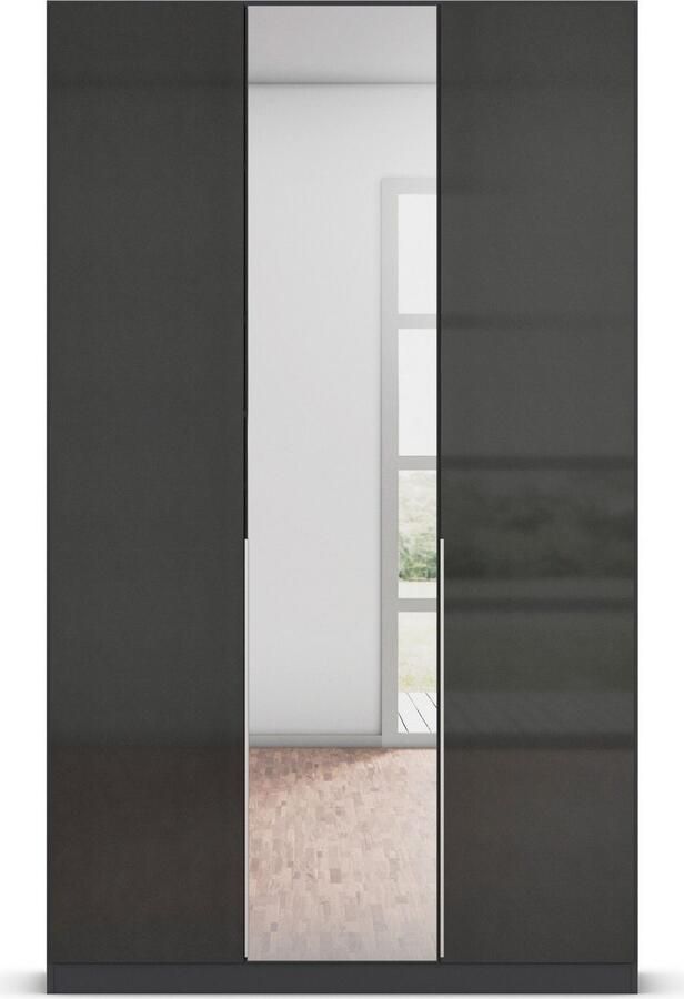 Rauch Draaideurkast Kledingkast kast garderobe AGORDO met decor- of hoogglansfront doordachte binnenuitrusting in 7 breedtes en 2 hoogtes made in germany - Foto 17