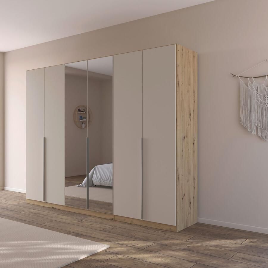 Rauch Draaideurkast Kledingkast kast garderobe AGORDO met decor- of hoogglansfront doordachte binnenuitrusting in 7 breedtes en 2 hoogtes made in germany - Foto 2