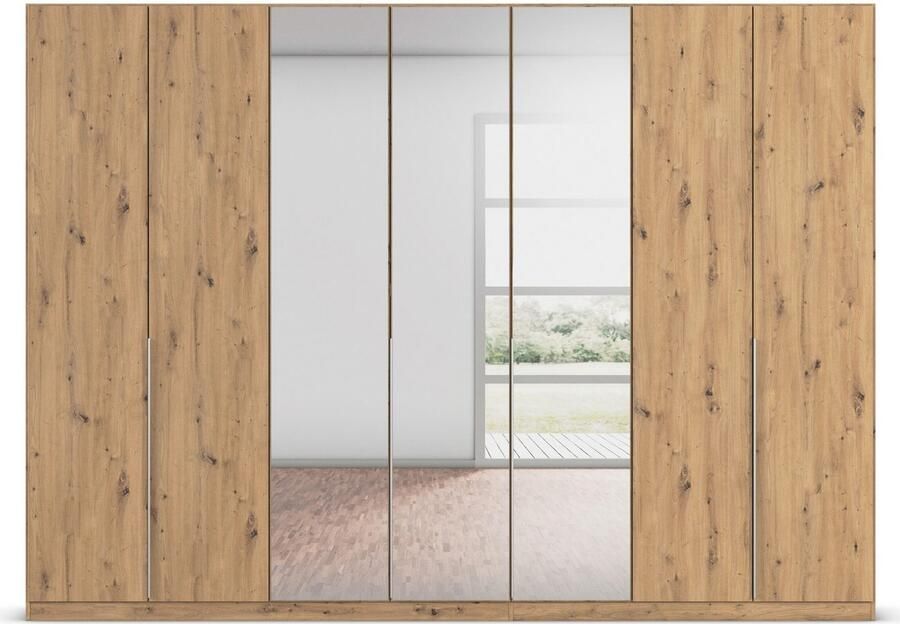 Rauch Draaideurkast Kledingkast kast garderobe AGORDO met decor- of hoogglansfront doordachte binnenuitrusting in 7 breedtes en 2 hoogtes made in germany - Foto 17