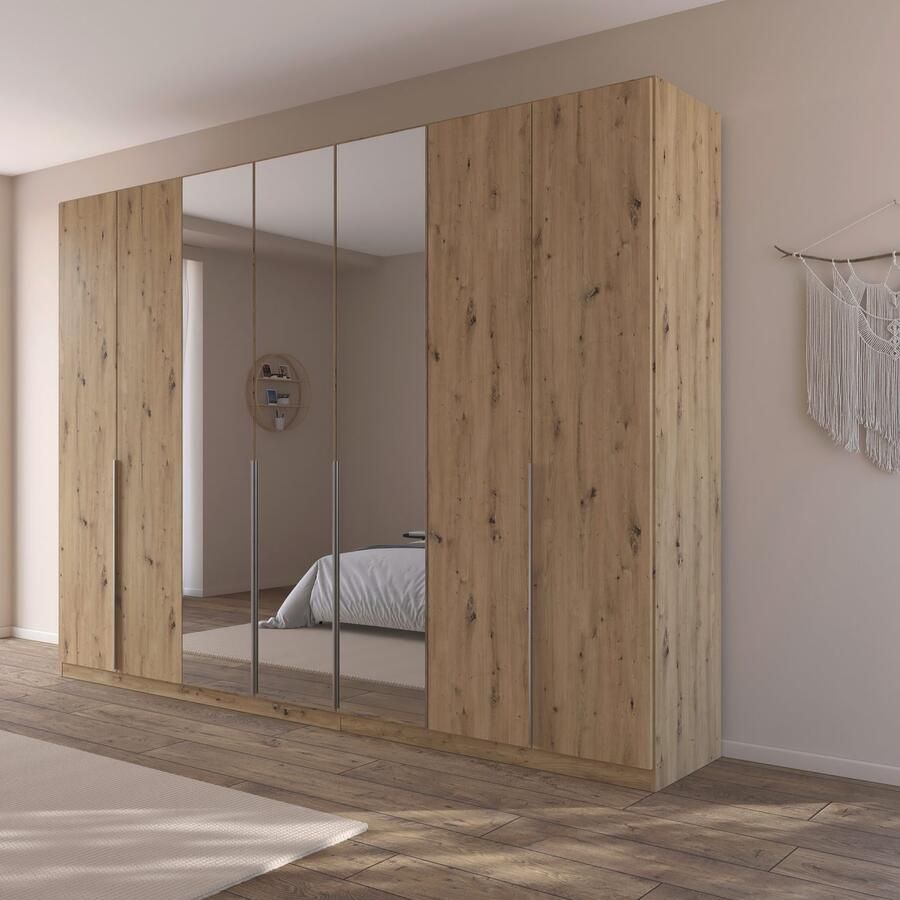 Rauch Draaideurkast Kledingkast kast garderobe AGORDO met decor- of hoogglansfront doordachte binnenuitrusting in 7 breedtes en 2 hoogtes made in germany - Foto 3