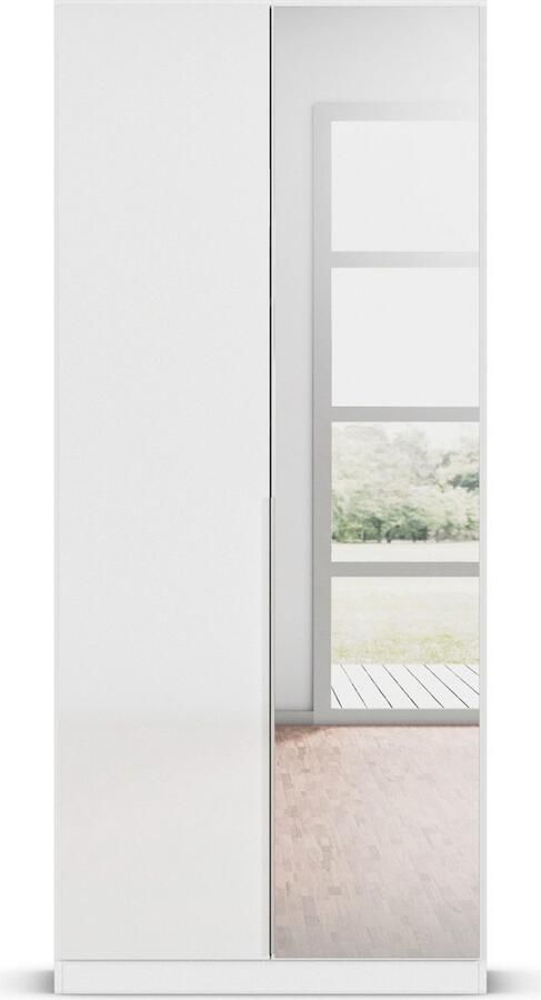 Rauch Draaideurkast Kledingkast kast garderobe AGORDO met decor- of hoogglansfront doordachte binnenuitrusting in 7 breedtes en 2 hoogtes made in germany - Foto 16