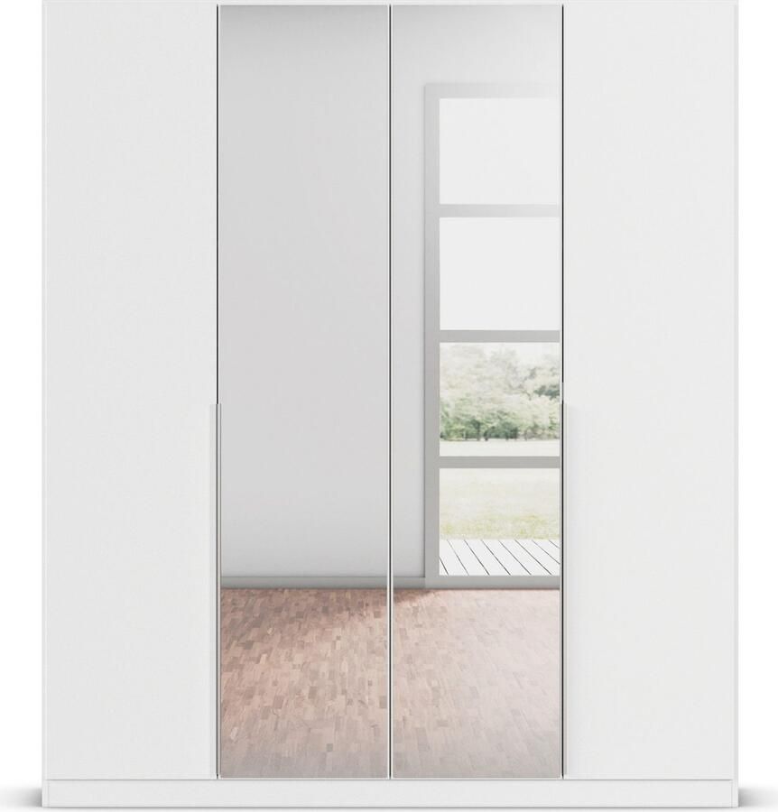 Rauch Draaideurkast Kledingkast kast garderobe AGORDO met decor- of hoogglansfront doordachte binnenuitrusting in 7 breedtes en 2 hoogtes made in germany - Foto 12