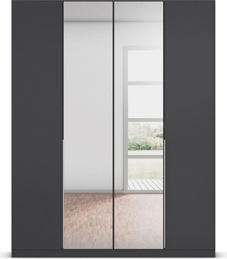 Rauch Draaideurkast Kledingkast kast garderobe AGORDO met decor- of hoogglansfront doordachte binnenuitrusting in 7 breedtes en 2 hoogtes made in germany - Foto 17