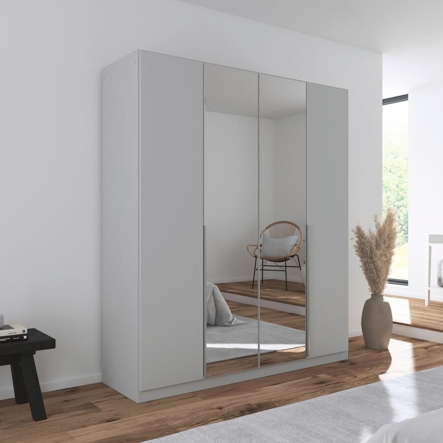 Rauch Draaideurkast Kledingkast kast garderobe AGORDO met decor- of hoogglansfront doordachte binnenuitrusting in 7 breedtes en 2 hoogtes made in germany - Foto 2