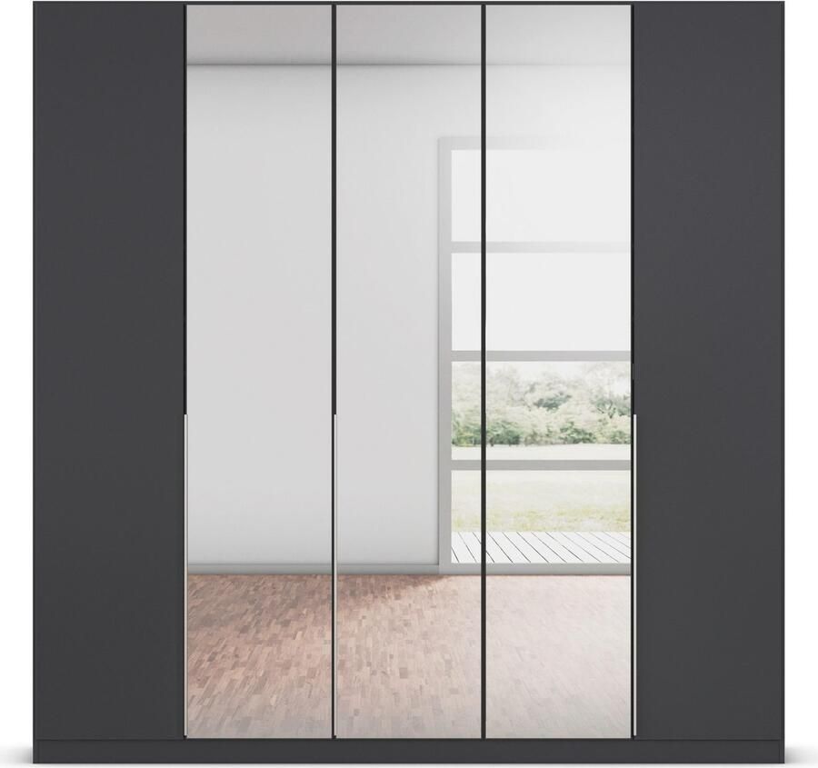 Rauch Draaideurkast Kledingkast kast garderobe AGORDO met decor- of hoogglansfront doordachte binnenuitrusting in 7 breedtes en 2 hoogtes made in germany - Foto 13