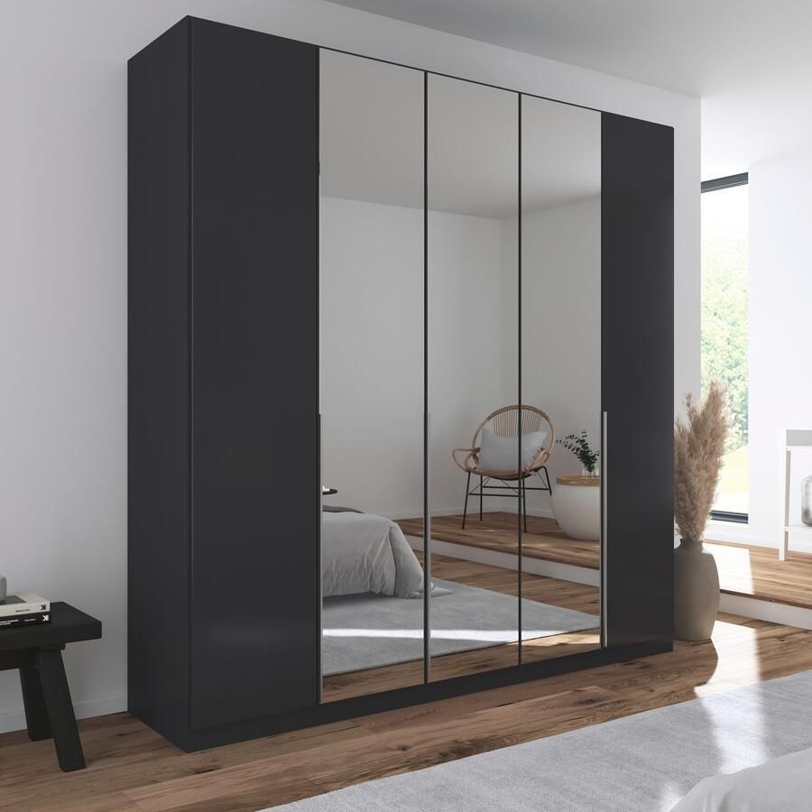 Rauch Draaideurkast Kledingkast kast garderobe AGORDO met decor- of hoogglansfront doordachte binnenuitrusting in 7 breedtes en 2 hoogtes made in germany - Foto 2