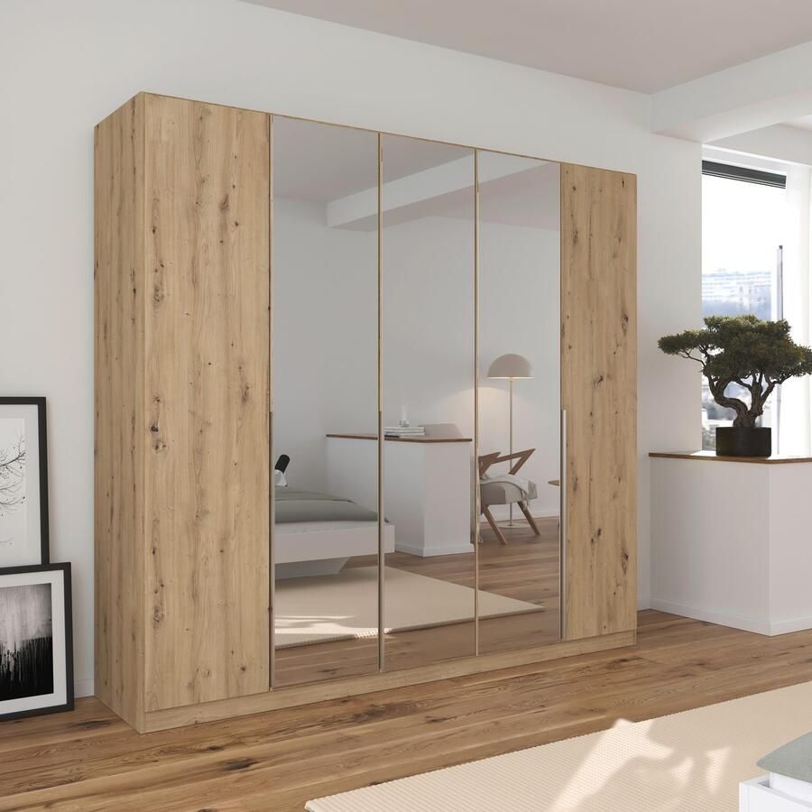 Rauch Draaideurkast Kledingkast kast garderobe AGORDO met decor- of hoogglansfront doordachte binnenuitrusting in 7 breedtes en 2 hoogtes made in germany - Foto 2