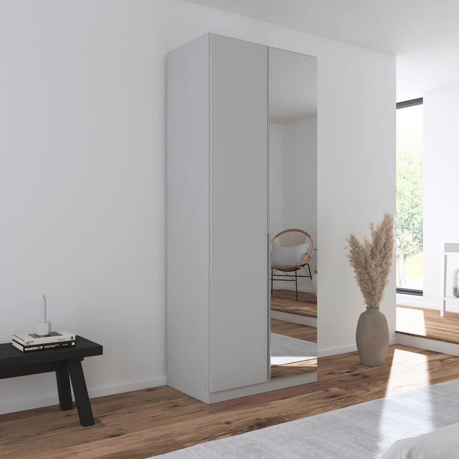 Rauch Draaideurkast Kledingkast kast garderobe AGORDO met decor- of hoogglansfront doordachte binnenuitrusting in 7 breedtes en 2 hoogtes made in germany - Foto 3