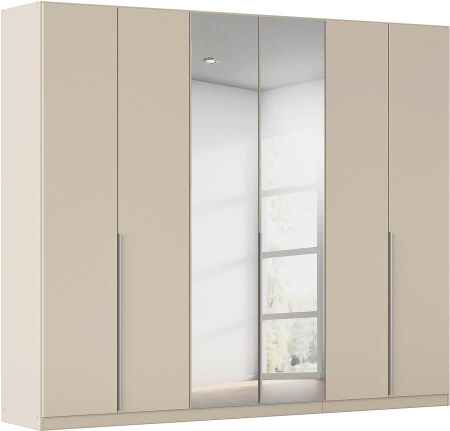 Rauch Draaideurkast Kledingkast kast garderobe AGORDO met decor- of hoogglansfront doordachte binnenuitrusting in 7 breedtes en 2 hoogtes made in germany