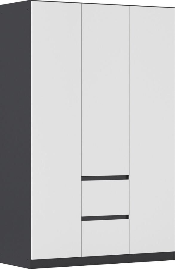 Rauch Draaideurkast Kledingkast kast garderobe garderobekast MAINZ greeploze front buitendeuren met push-to-open functie made in germany - Foto 19