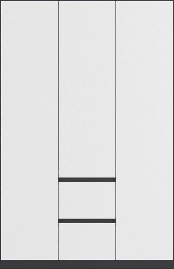 Rauch Draaideurkast Kledingkast kast garderobe garderobekast MAINZ greeploze front buitendeuren met push-to-open functie made in germany - Foto 17