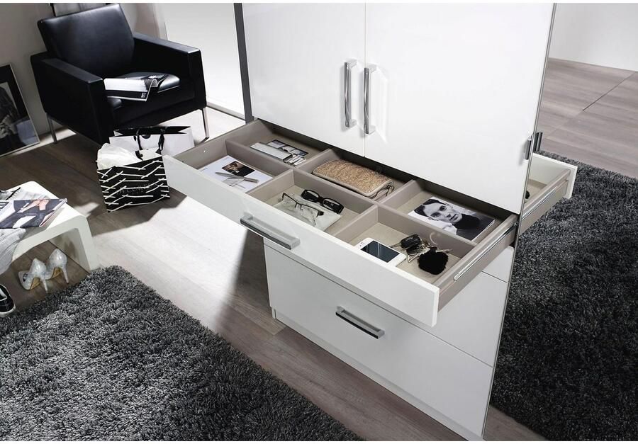 Rauch Draaideurkast Kledingkast kast garderobe garderobekast topseller HOMBURG met veel opbergruimte bovenste lade met indeling made in germany - Foto 14