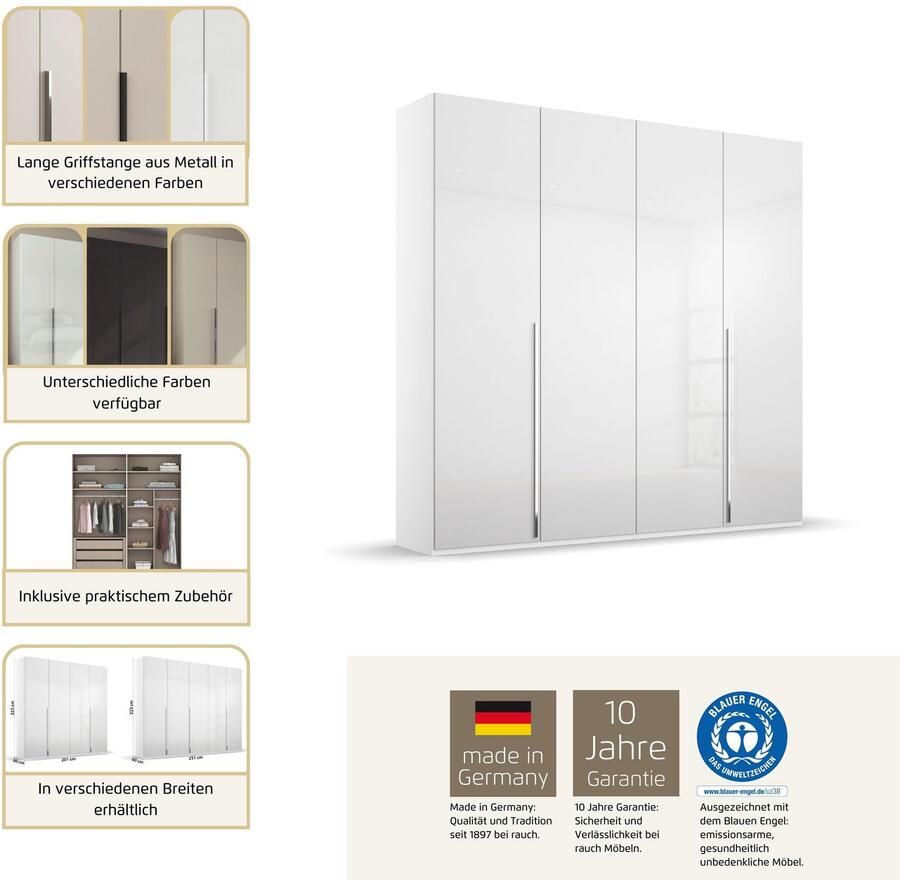 Rauch Draaideurkast Kledingkast kast garderobe linnenkast BESTSELLER MONTCLAR - Foto 4