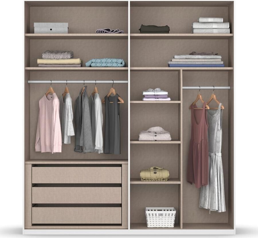Rauch Draaideurkast Kledingkast kast garderobe linnenkast BESTSELLER MONTCLAR - Foto 6