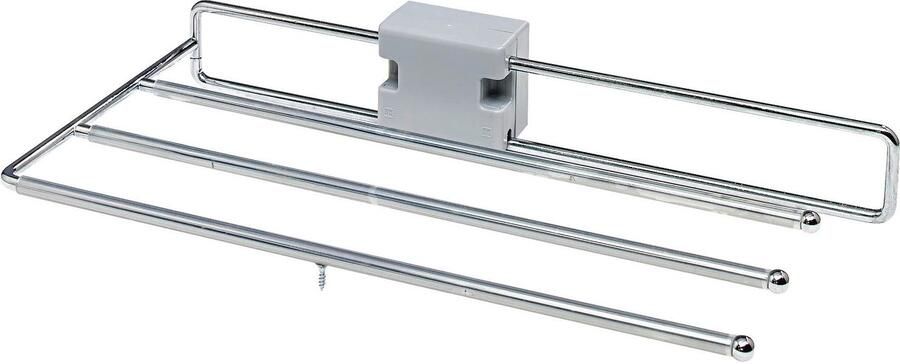 Rauch Draaideurkast Kledingkast kast garderobe linnenkast VOYAGER moderne grepen in grijs metallic met buitenlades made in germany - Foto 18