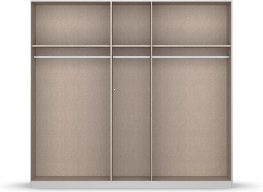 Rauch Draaideurkast Kledingkast Kast Garderobe Slaapkamerkast ACERO Middeldeuren met spiegel in moderne loft-look MADE IN GERMANY - Foto 15