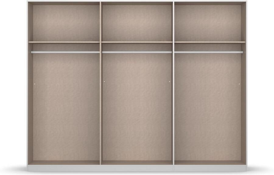 Rauch Draaideurkast Kledingkast Kast Garderobe Slaapkamerkast ACERO Middeldeuren met spiegel in moderne loft-look MADE IN GERMANY - Foto 16