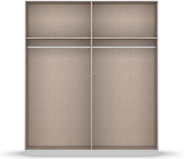 Rauch Draaideurkast Kledingkast Kast Garderobe Slaapkamerkast ACERO Middeldeuren met spiegel in moderne loft-look MADE IN GERMANY - Foto 16