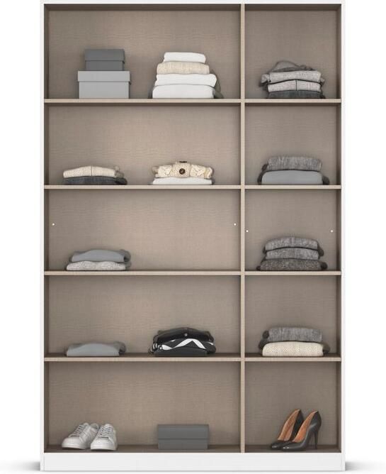 Rauch Draaideurkast Kledingkast Kast Garderobe Slaapkamerkast ACERO Spiegelfront in moderne loft-look MADE IN GERMANY - Foto 16