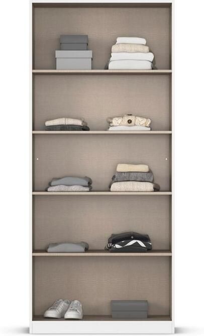 Rauch Draaideurkast Kledingkast Kast Garderobe Slaapkamerkast ACERO Spiegelfront in moderne loft-look MADE IN GERMANY - Foto 15