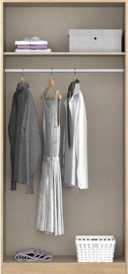 Rauch Draaideurkast Kledingkast Kast Garderobe Slaapkamerkast CELLE in 4 breedtes en 2 hoogtes optioneel met lades made in germany - Foto 7