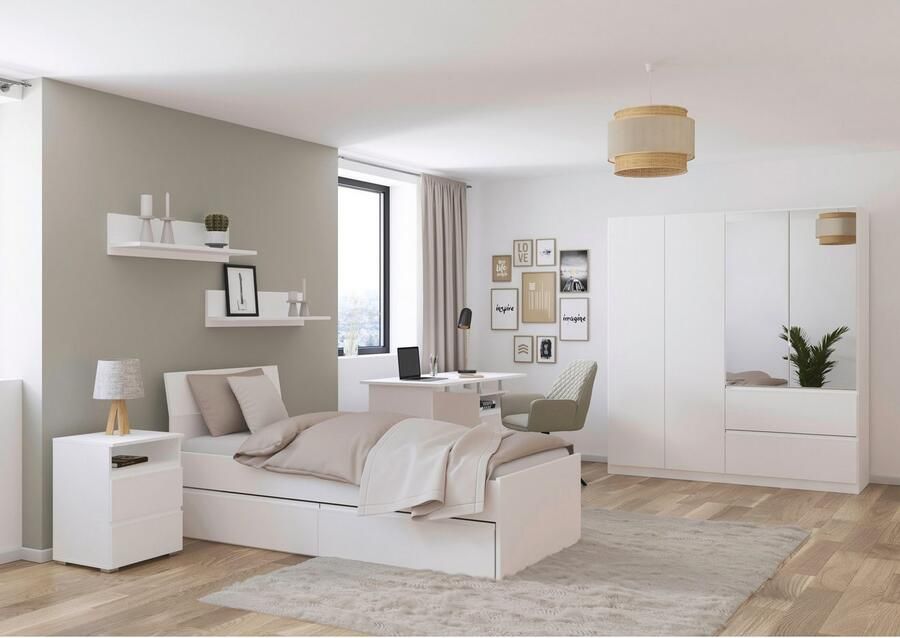 Rauch Ledikant met bergruimte Bed Eenpersoons Tweepersoons Opbergruimte JOEL met bedlades voor extra opbergruimte made in germany - Foto 9