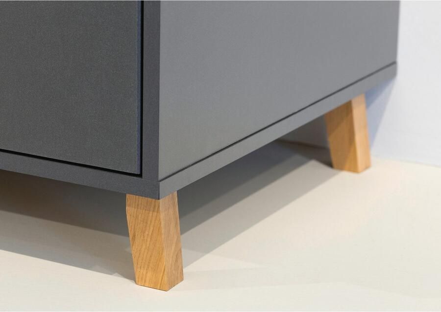 Rauch Draaideurkast Kledingkast kast garderobe waskast SHINJO Grepen en voeten van massief hout veel opbergruimte MADE IN GERMANY - Foto 17