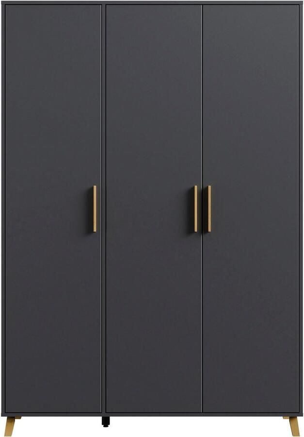 Rauch Draaideurkast Kledingkast kast garderobe waskast SHINJO Grepen en voeten van massief hout veel opbergruimte MADE IN GERMANY - Foto 20