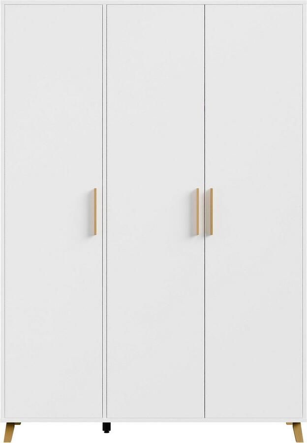 Rauch Draaideurkast Kledingkast kast garderobe waskast SHINJO Grepen en voeten van massief hout veel opbergruimte MADE IN GERMANY - Foto 20