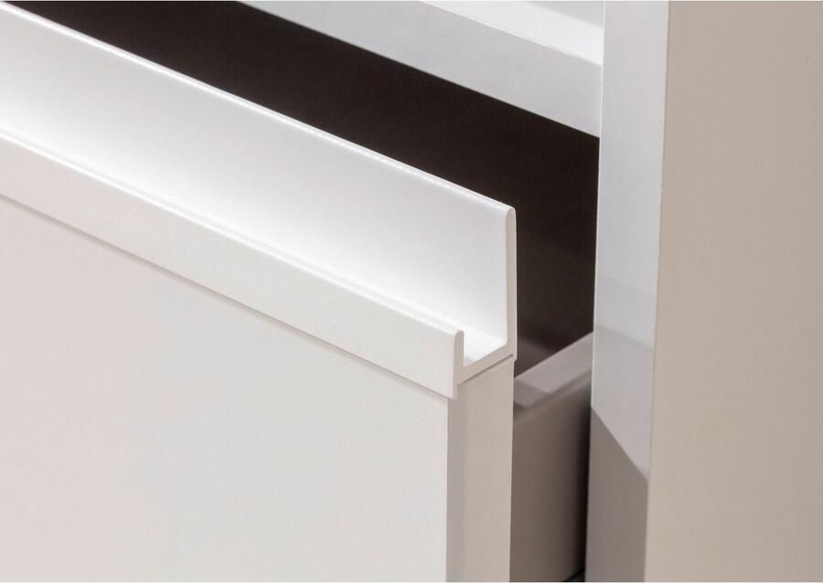 Rauch Kastenset Kledingkast kast garderobe waskast COSTA met spiegel veel ruimte greeploze front en push-to-open functie made in germany - Foto 15