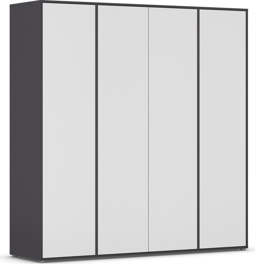 Rauch Draaideurkast Kledingkast Kast Garderobe Wasmand NABILA veel Opbergruimte in 2 breedtes met push-to-open functie bestseller made in germany - Foto 18