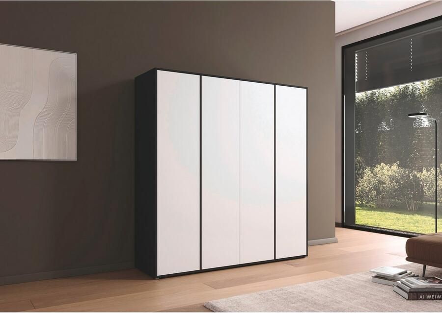 Rauch Draaideurkast Kledingkast Kast Garderobe Wasmand NABILA veel Opbergruimte in 2 breedtes met push-to-open functie bestseller made in germany - Foto 13