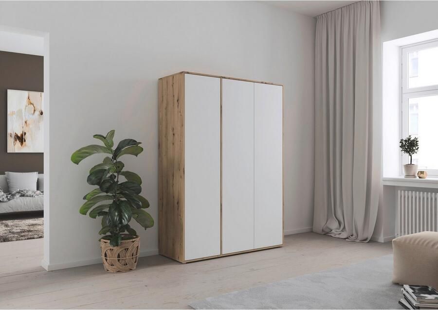 Rauch Draaideurkast Kledingkast Kast Garderobe Wasmand NABILA veel Opbergruimte in 2 breedtes met push-to-open functie bestseller made in germany - Foto 16