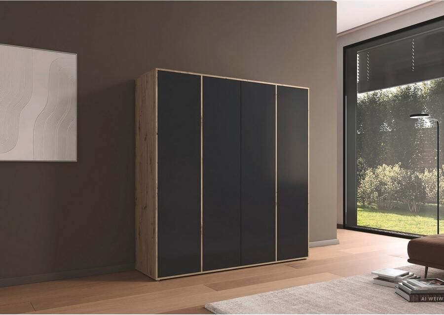 Rauch Draaideurkast Kledingkast Kast Garderobe Wasmand NABILA veel Opbergruimte in 2 breedtes met push-to-open functie bestseller made in germany - Foto 14