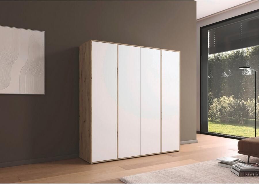 Rauch Draaideurkast Kledingkast Kast Garderobe Wasmand NABILA veel Opbergruimte in 2 breedtes met push-to-open functie bestseller made in germany - Foto 13