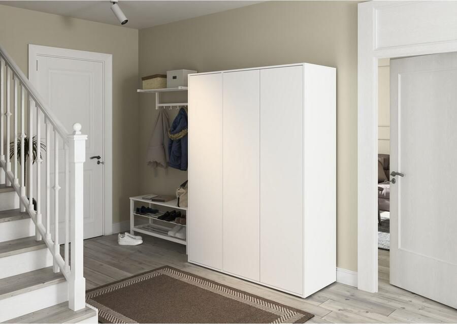Rauch Draaideurkast Kledingkast Kast Garderobe Wasmand NABILA veel Opbergruimte in 2 breedtes met push-to-open functie bestseller made in germany - Foto 17
