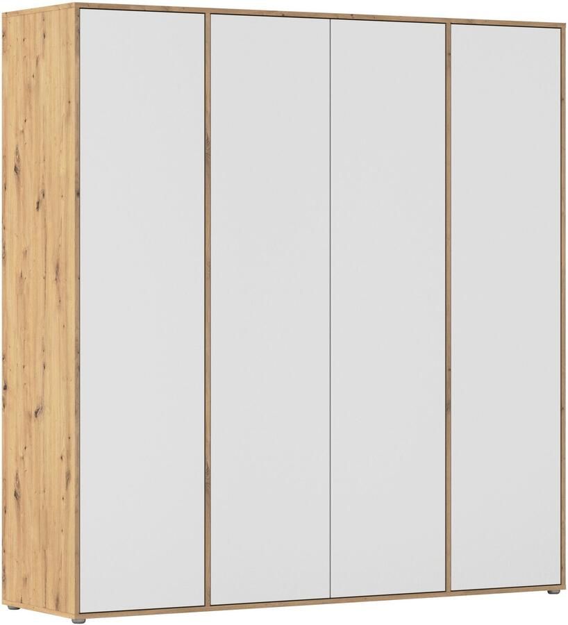 Rauch Draaideurkast Kledingkast Kast Garderobe Wasmand NABILA veel Opbergruimte in 2 breedtes met push-to-open functie bestseller made in germany - Foto 17