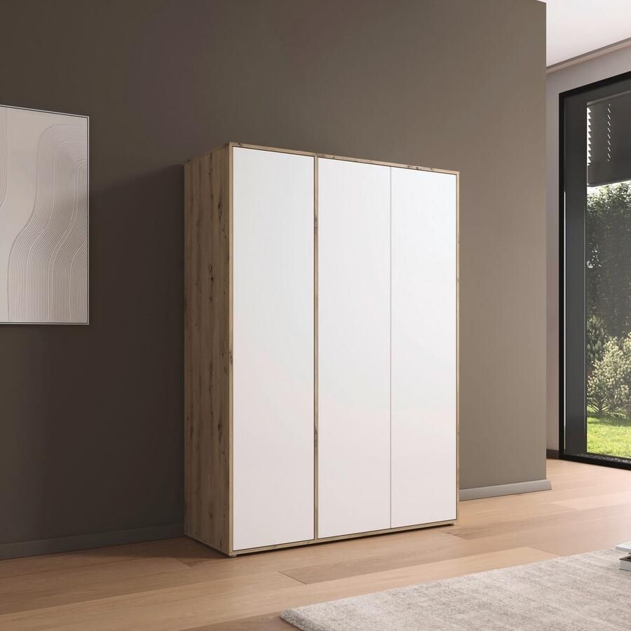 Rauch Draaideurkast Kledingkast Kast Garderobe Wasmand NABILA veel Opbergruimte in 2 breedtes met push-to-open functie bestseller made in germany - Foto 6