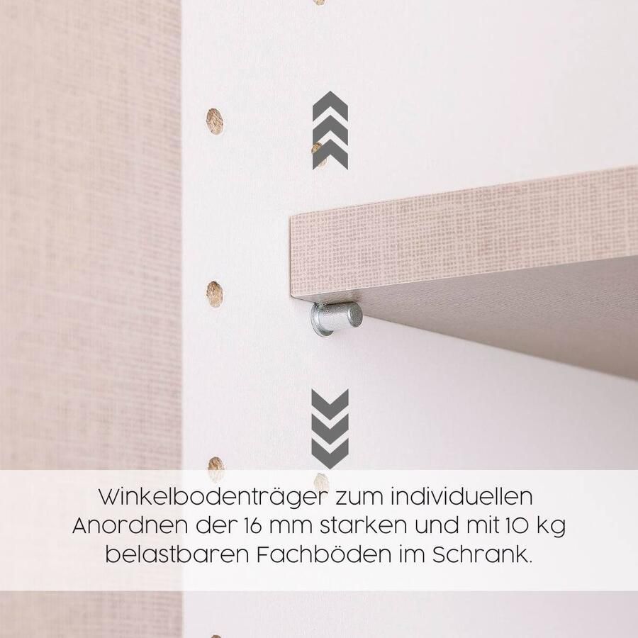 Rauch Draaideurkast Kledingkast Kast Garderobe Wasmand NABILA veel Opbergruimte in 2 breedtes met push-to-open functie bestseller made in germany - Foto 5