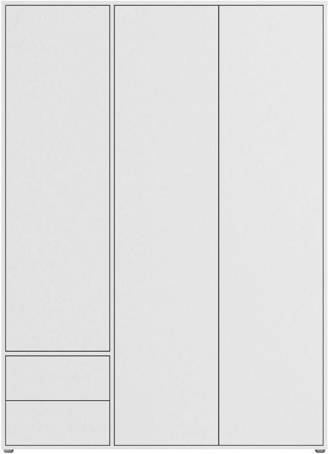 Rauch Draaideurkast Kledingkast Kast Garderobe Wasmand NABILA veel Opbergruimte met 2 lades en push-to-open functie topseller made in germany - Foto 12