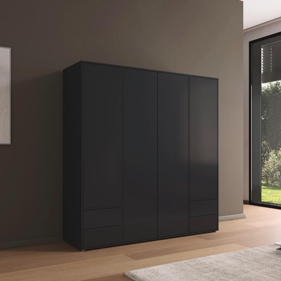 Rauch Draaideurkast Kledingkast Kast Garderobe Wasmand NABILA veel Opbergruimte met 2 lades en push-to-open functie topseller made in germany - Foto 6