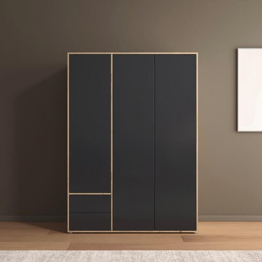 Rauch Draaideurkast Kledingkast Kast Garderobe Wasmand NABILA veel Opbergruimte met 2 lades en push-to-open functie topseller made in germany - Foto 18