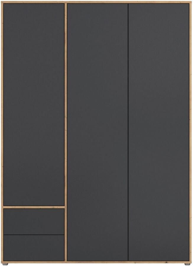 Rauch Draaideurkast Kledingkast Kast Garderobe Wasmand NABILA veel Opbergruimte met 2 lades en push-to-open functie topseller made in germany - Foto 11