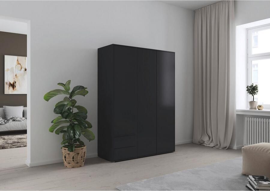 Rauch Draaideurkast Kledingkast Kast Garderobe Wasmand NABILA veel Opbergruimte met 2 lades en push-to-open functie topseller made in germany - Foto 15