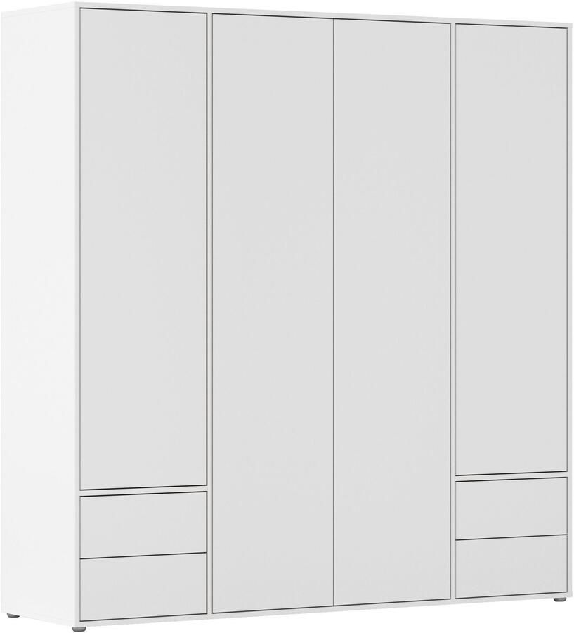 Rauch Draaideurkast Kledingkast Kast Garderobe Wasmand NABILA veel Opbergruimte met 2 lades en push-to-open functie topseller made in germany - Foto 19